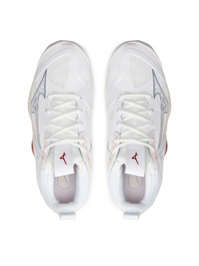 Mizuno Scarpe indoor Mizuno Wave Momentum 3 V1GC2312 Bianco