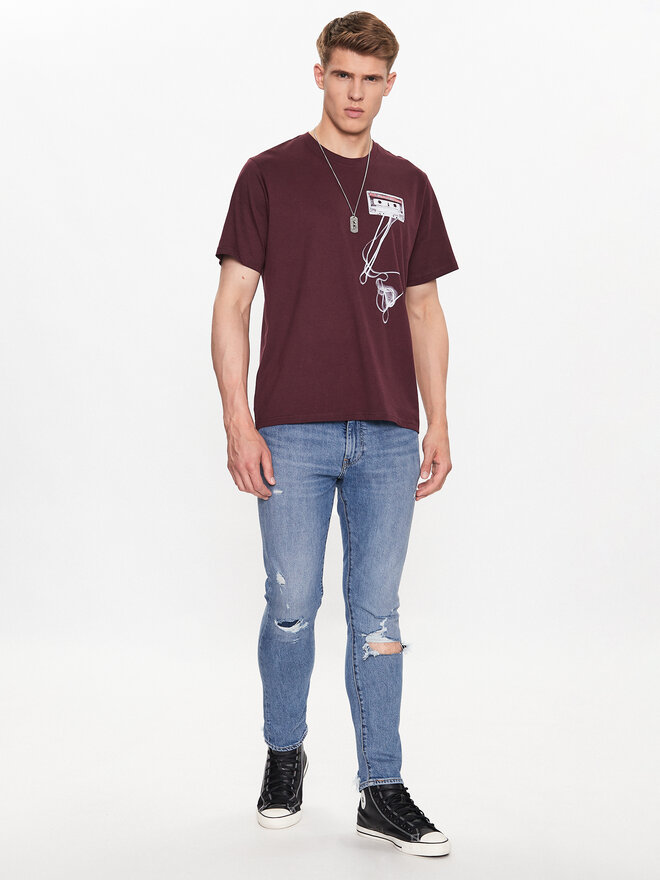 Levi's® Levi's® Camiseta 16143-1011 Guinda/burdeos Relaxed Fit