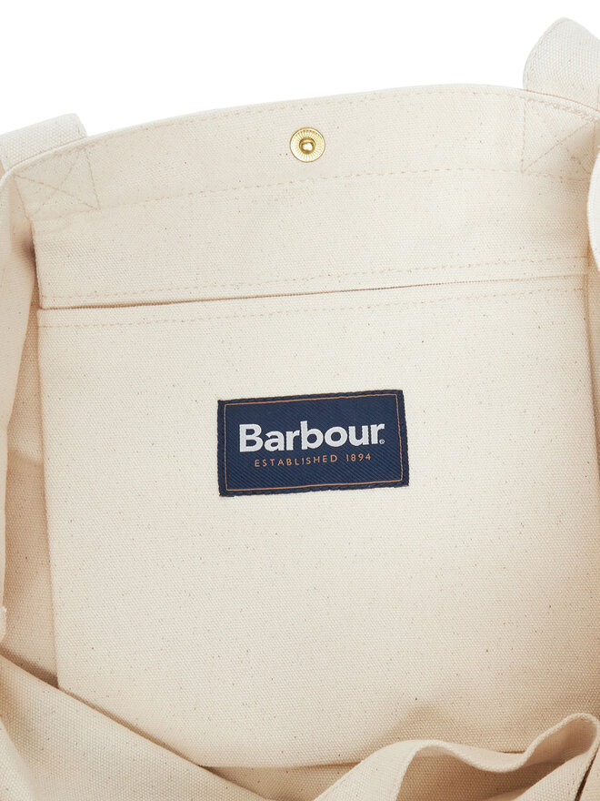 Barbour Táska Barbour Logo Tote Bag UBA0733GN71 Ekru