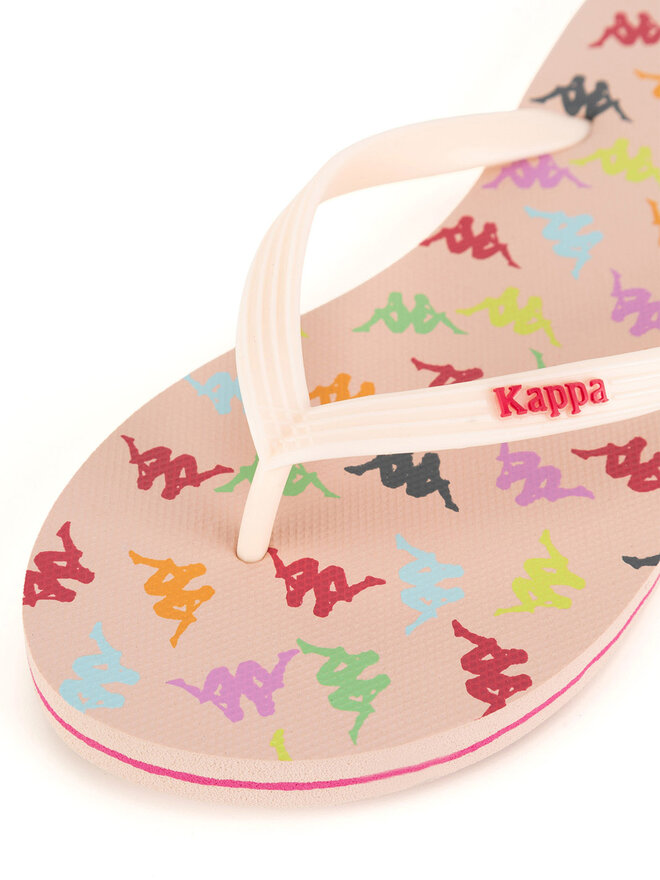 Kappa Japonki Kappa 351C22W Pink Soft - Fuchsia Fragola - Pink Fuchsia Kolorowy