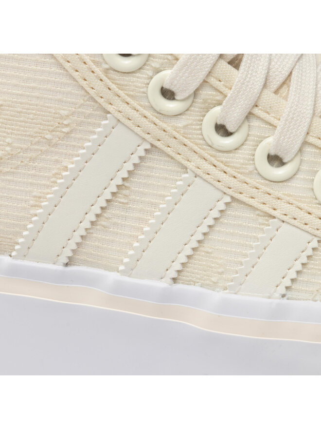 adidas Sneakersy adidas Nizza Platform Mid W GX8356 Beżowy