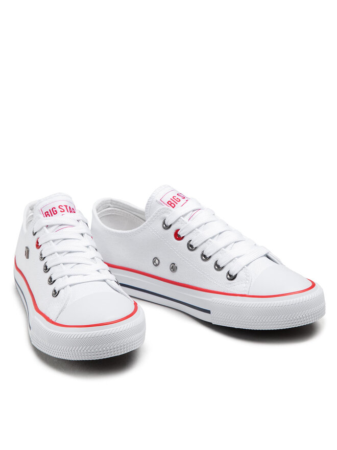 Big Star Shoes Plátěnky Big Star Shoes T274022 101 Bílá