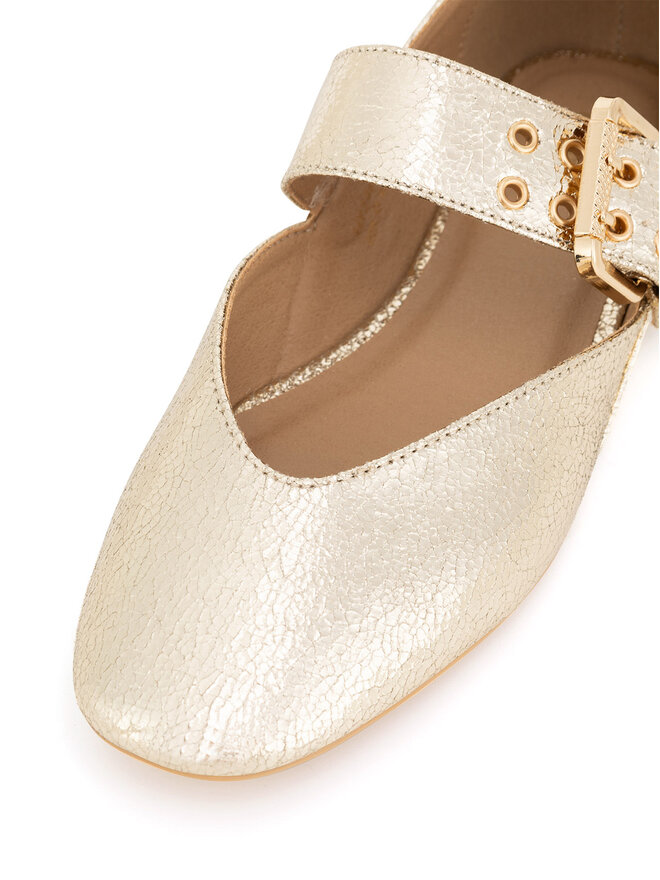 DeeZee Baleriny DeeZee HY23066-1 Złoty