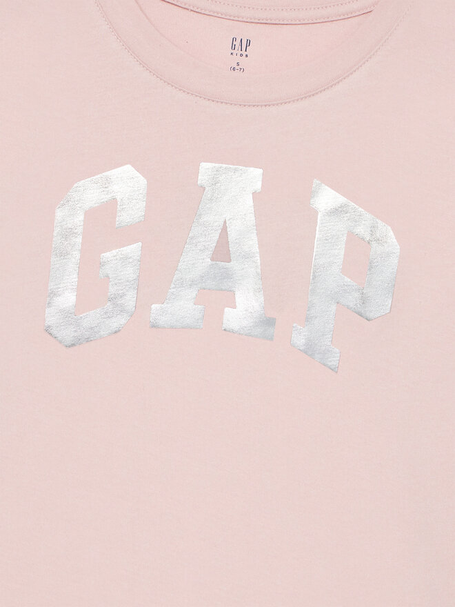 Gap Gap Camiseta 628713-00 Rosa Relaxed Fit