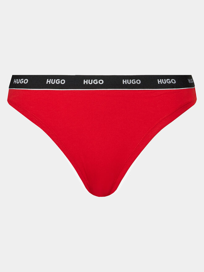HUGO Hugo Στρίνγκ Thong Stripe 50510622 Κόκκινο