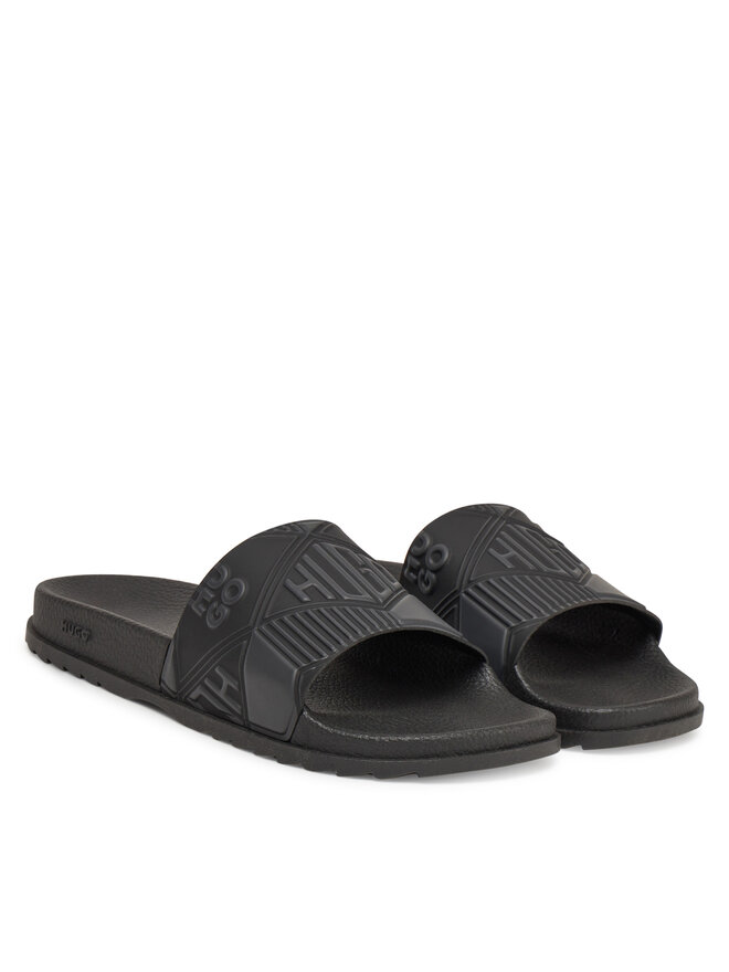 HUGO Papucs HUGO Match 50542063 Fekete