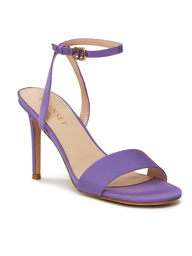 TWINSET Sandali TWINSET 241TCP102 Vijolična