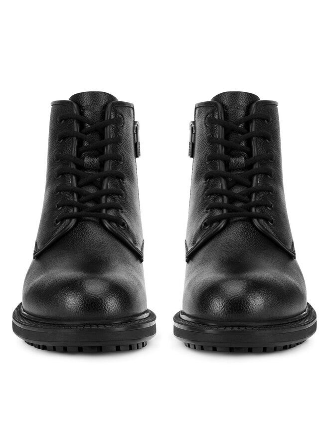 GINO ROSSI Schnürschuhe Gino Rossi RYAN-01 MI08 Schwarz