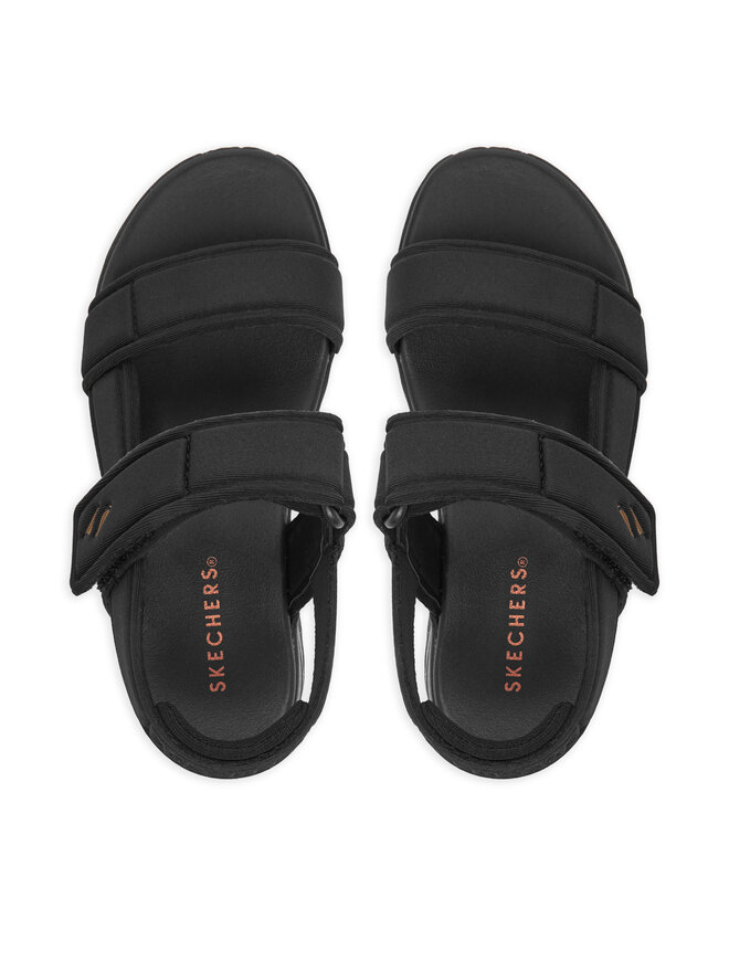 Skechers Sandali Skechers Uno Lite Sandal-Sunny Stand 310372L/BKRG Črna