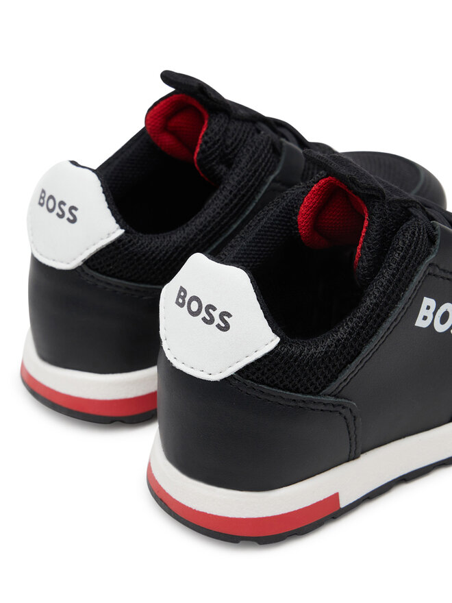 BOSS Sneakersy BOSS J52167 S Čierna