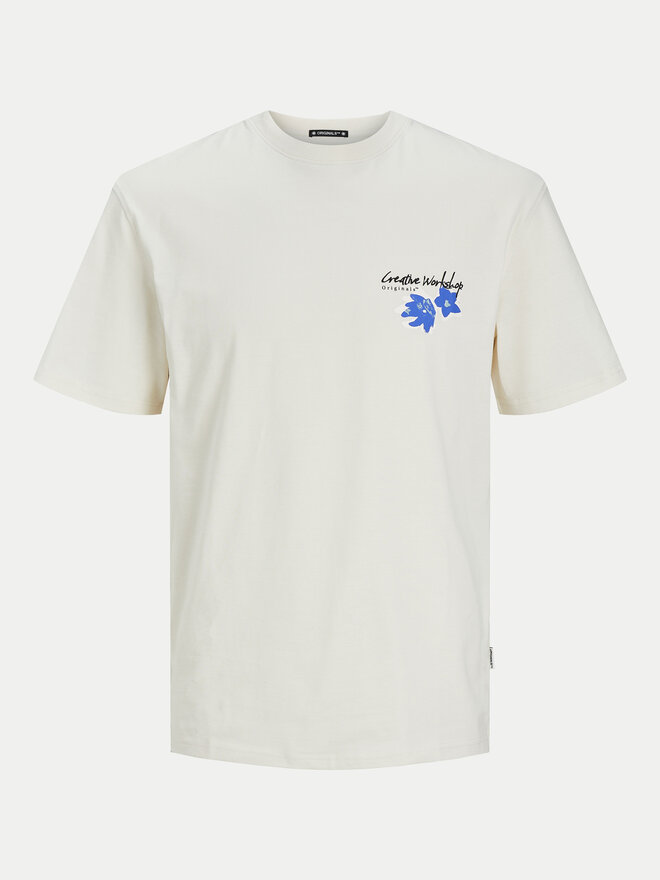 Jack&Jones Junior Jack&Jones Junior Marškinėliai Jormarbella 12261801 Balta Relaxed Fit