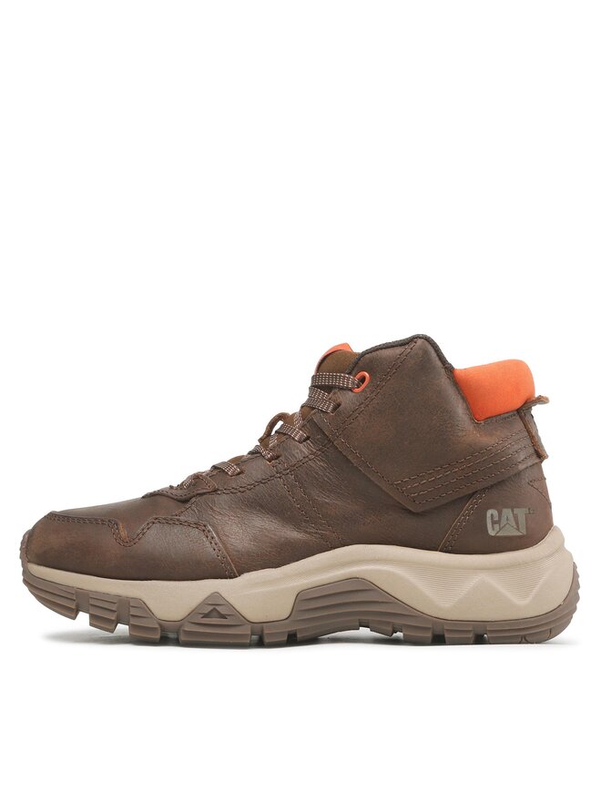 CATerpillar Schnürschuhe CATerpillar Detours Mid P725421 Braun