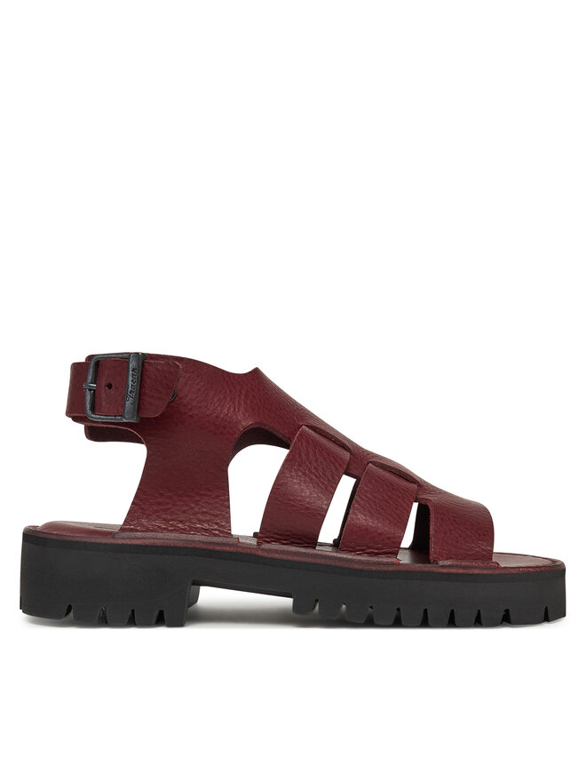 Fracap Sandalen Fracap D031 Dunkelrot