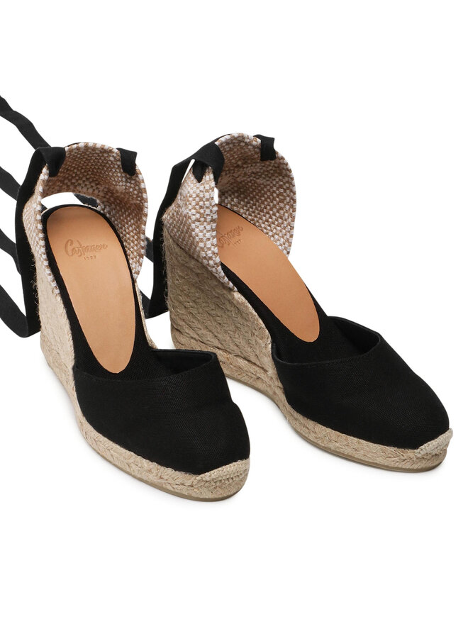 Castañer Espadrilles Castañer Carina/8/001 020962-100 Schwarz