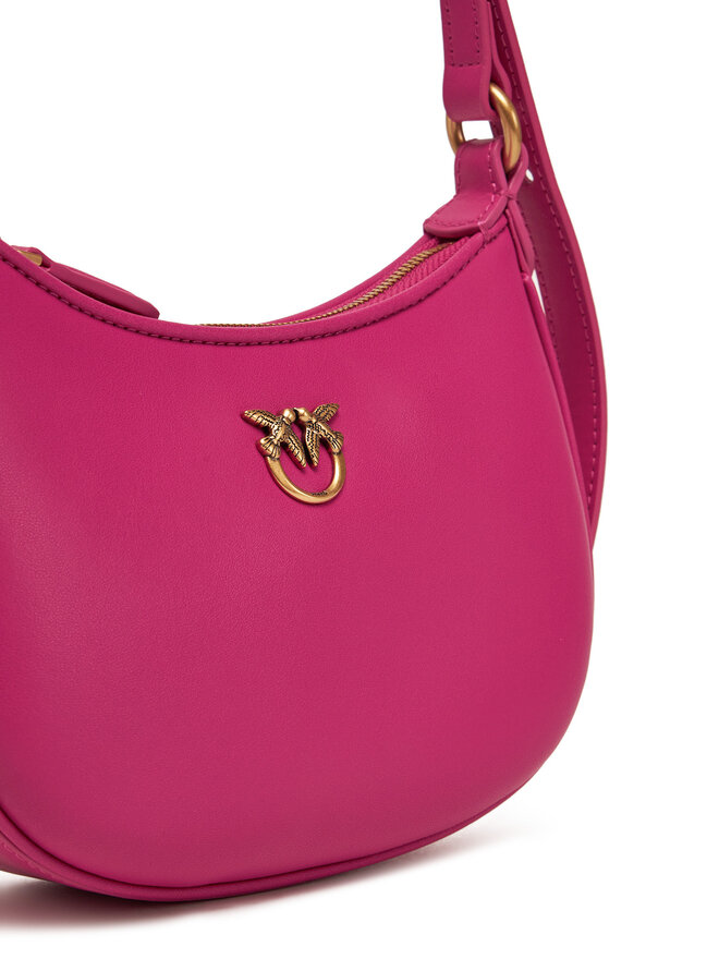 PINKO Torbica PINKO Half Moon Baby AI 24-25 PLTT 103538 A0F1 Ružičasta