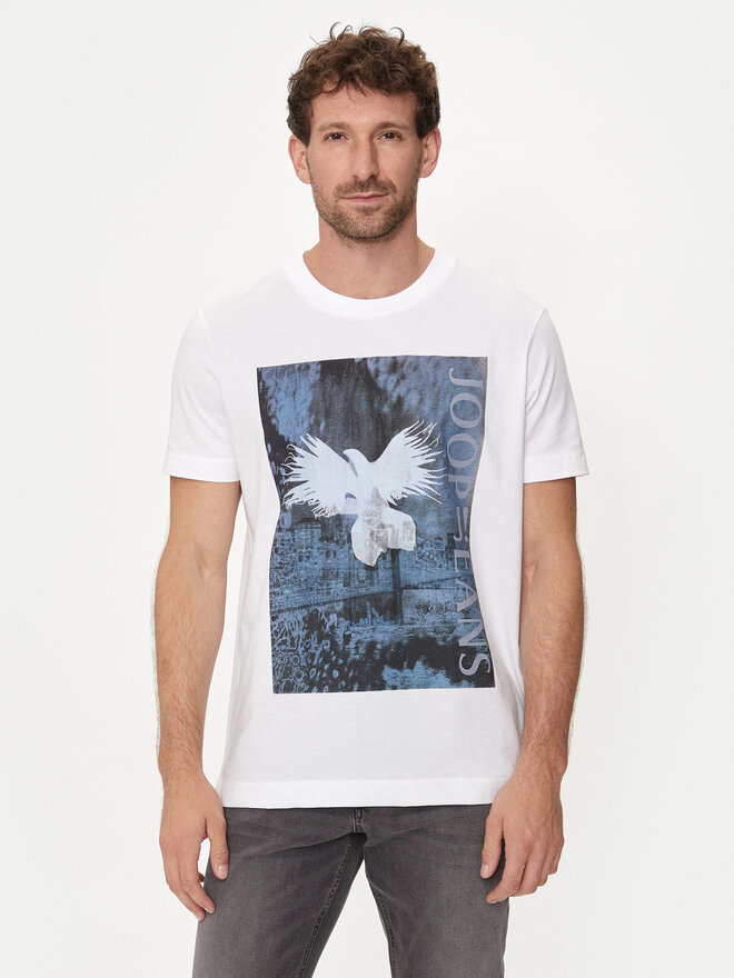 JOOP! Jeans JOOP! Jeans T-Shirt 20Dismas 30042353 Weiß Modern Fit