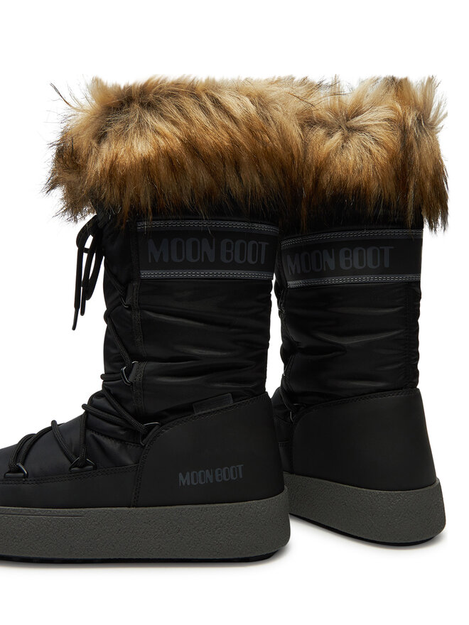 Moon Boot Śniegowce Moon Boot Ltrack Monaco Wp 80D2450190 Czarny