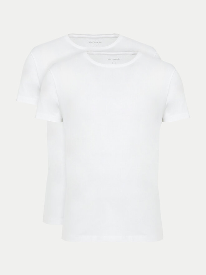 Pierre Cardin Pierre Cardin 2er-Set T-Shirts 29990.000.9000 Weiß Modern Fit