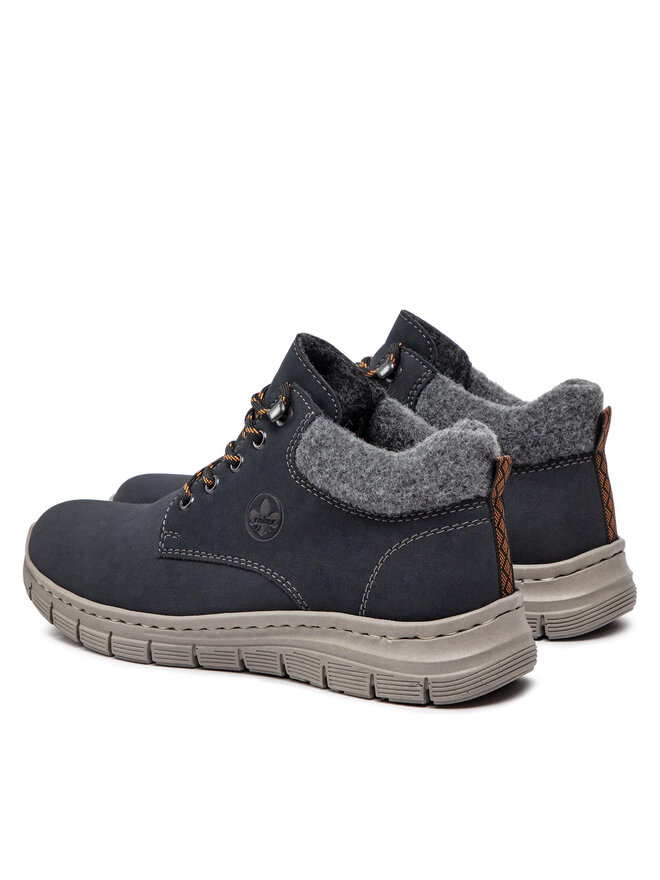 Rieker Botines planos Rieker B5632-14 Azul marino