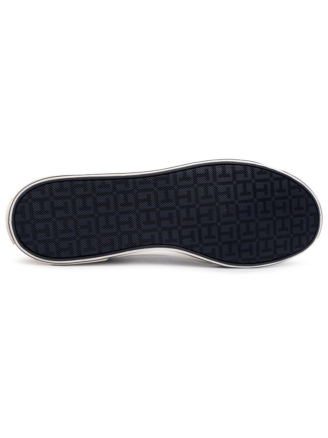 Tommy Hilfiger Teniszcipő Tommy Hilfiger Iconic Long Lace Sneaker FM0FM01536AEP Bézs