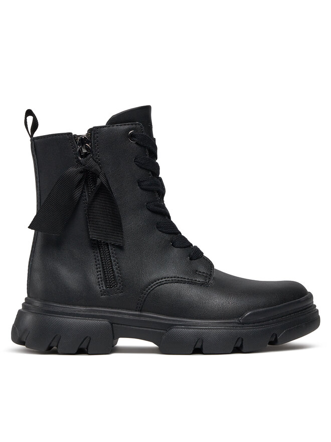 Geox Stiefeletten Geox J Junette Girl J36HVG 000BC C9999 S Schwarz