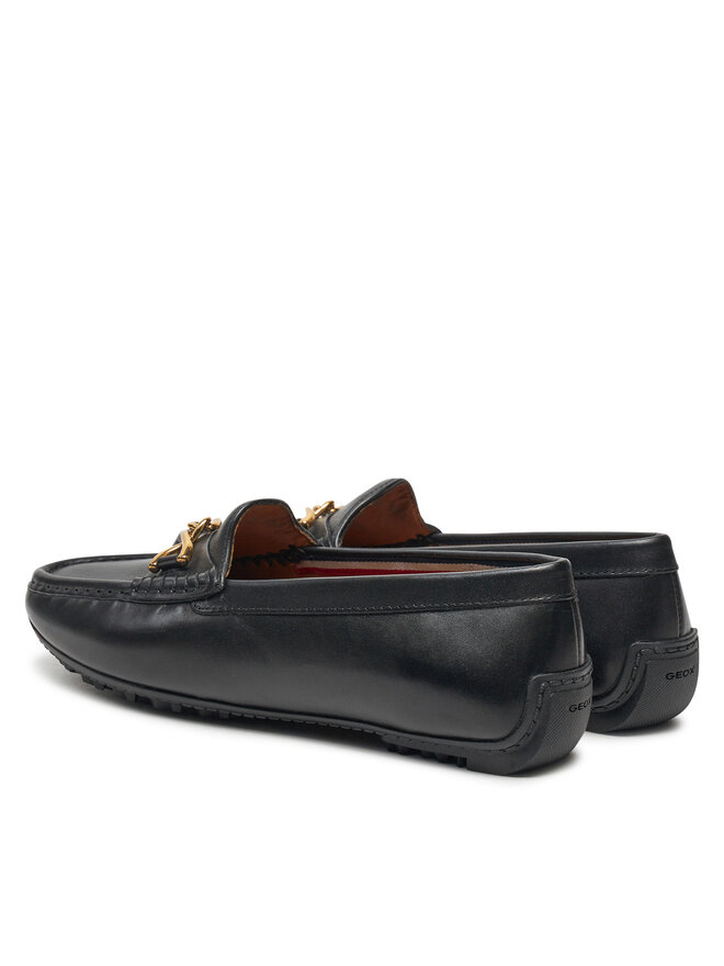 Geox Мокасини Geox D46XZA 00043 C9999 Черен