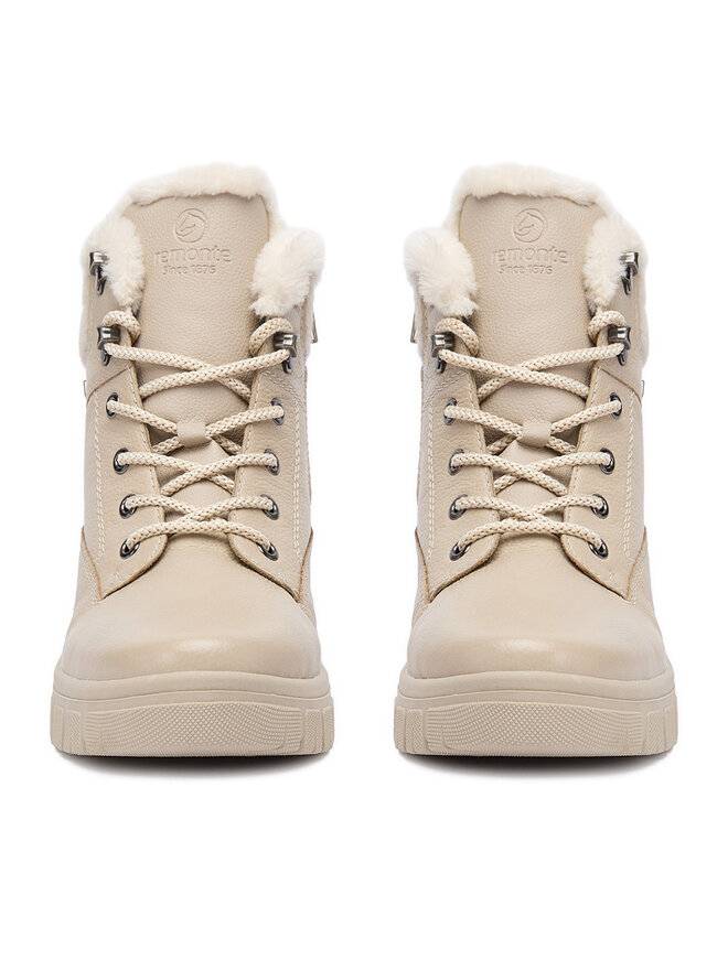 Remonte Schnürschuhe Remonte CEO-D0E71-60 Beige