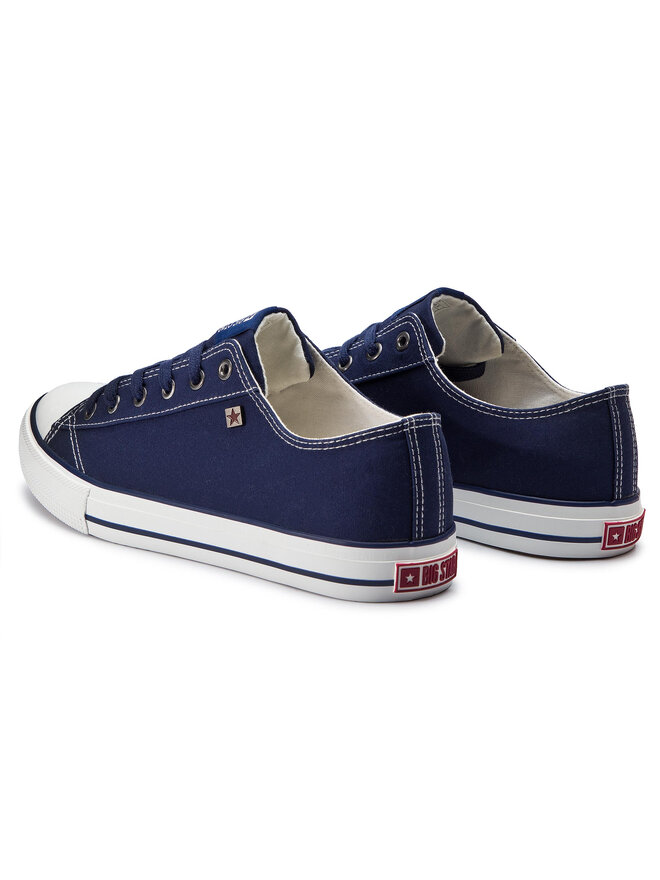 Big Star Shoes Trampki Big Star Shoes DD274A235R39 Granatowy