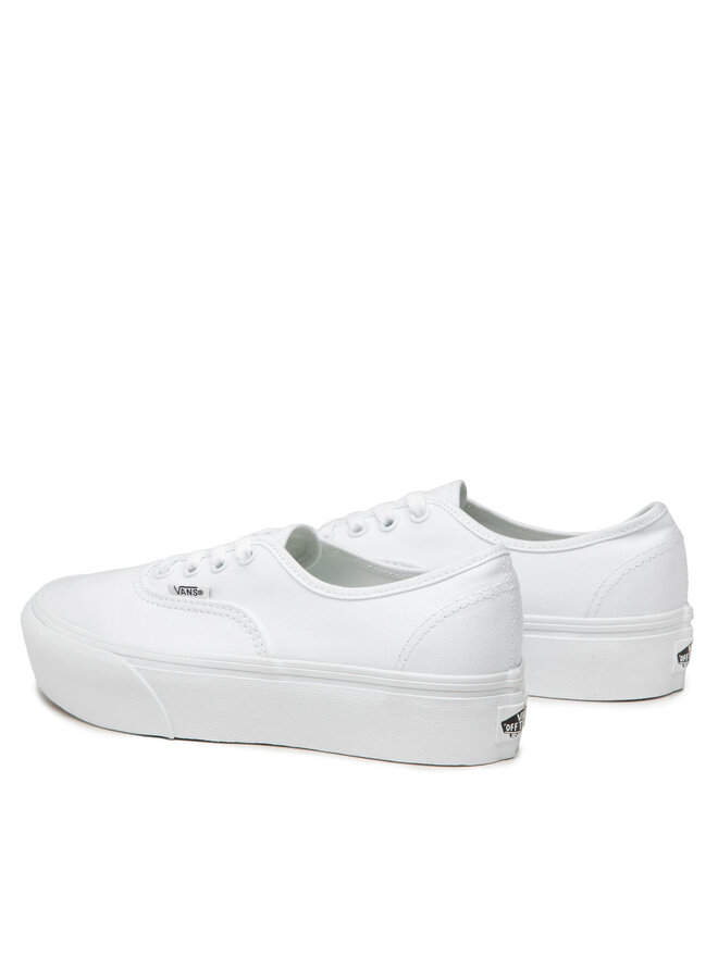 Vans Sneakers aus Stoff Vans Authentic Platfor VN0A3AV8W001 Weiß