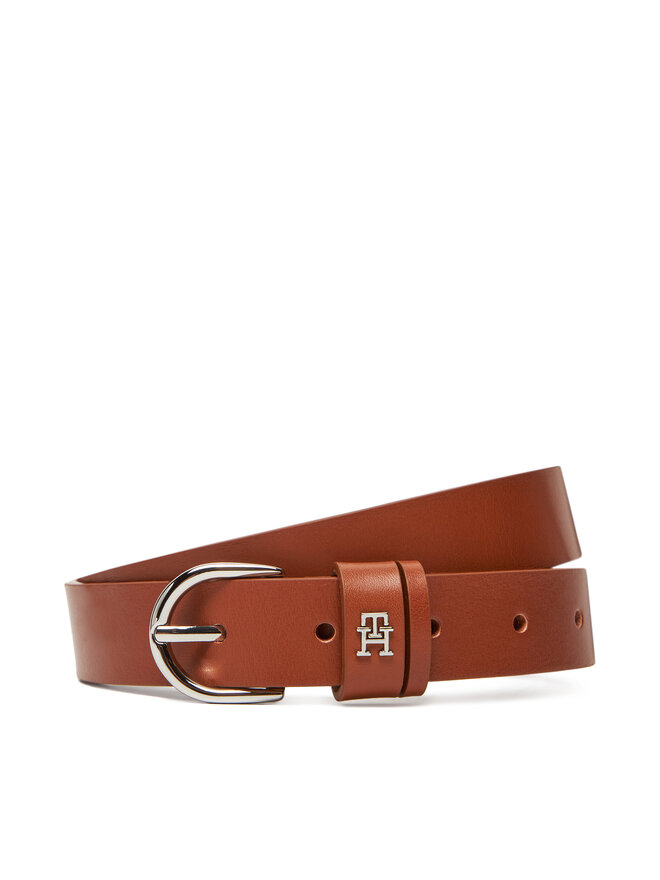 Tommy Hilfiger Жіночий ремінь Tommy Hilfiger Essential Effortless 2.5 Sv AW0AW17279 Коричневий