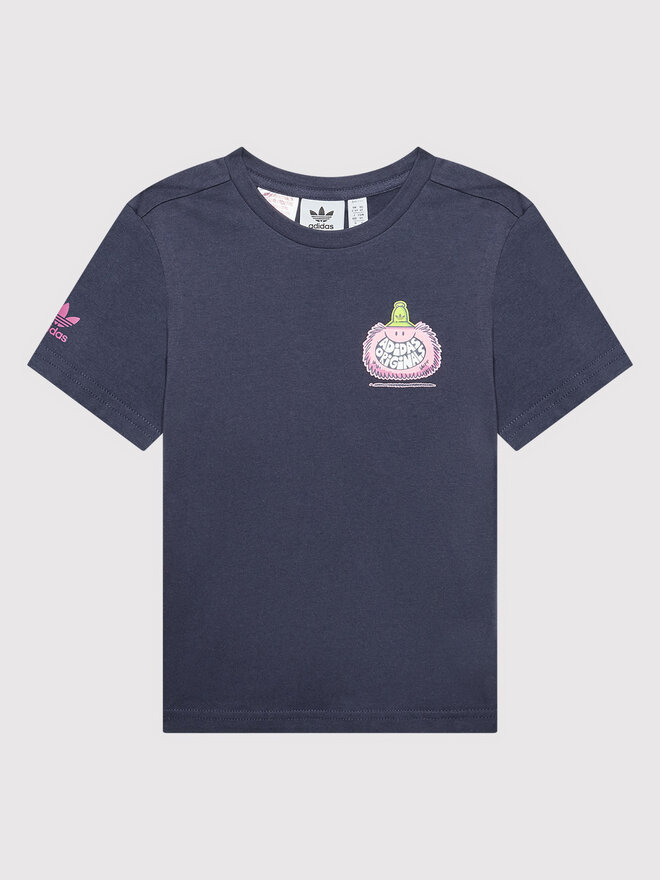 adidas adidas Marškinėliai KEVIN LYONS HF7539 Tamsiai mėlyna Regular Fit