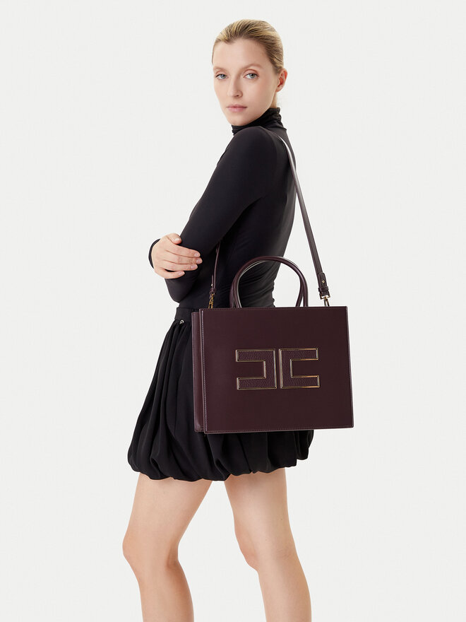 Elisabetta Franchi Handtasche Elisabetta Franchi BS-32A-56E2-V420 Dunkelrot