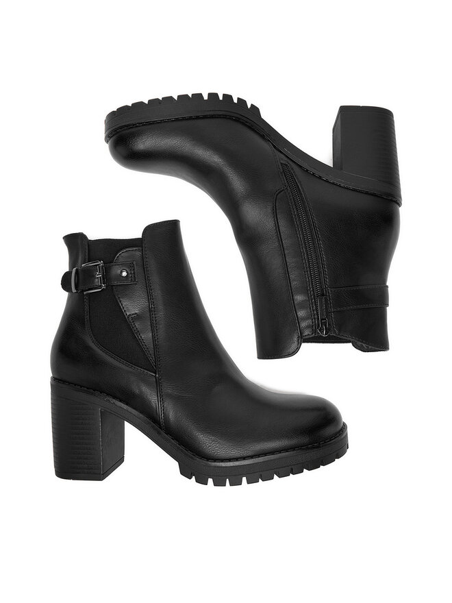 Clara Barson Stiefeletten Clara Barson CEO-MAGNA HL221125 Schwarz