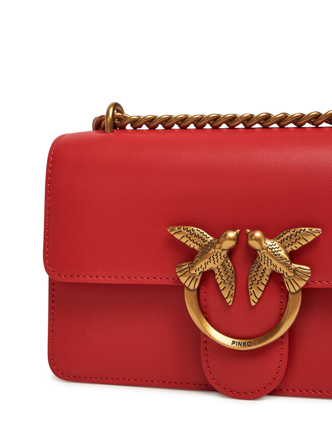 PINKO Kabelka PINKO Love One Mini Dc PE 25 PCPL 00074 A0F1 Červená