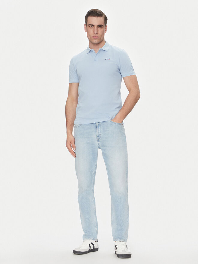 SCHOTT N.Y.C. SCHOTT N.Y.C. Pólóing PSCASUAL Kék Regular Fit