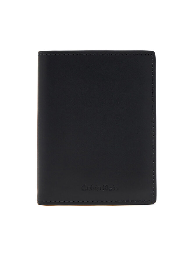Calvin Klein Portfel męski Calvin Klein Ck Premium Bifold 7Cc W/Coin K50K512854 Czarny