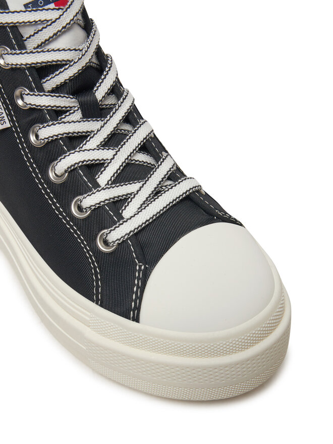 Tommy Jeans Sneakers Tommy Jeans Foxing EN0EN02704 Μαύρο