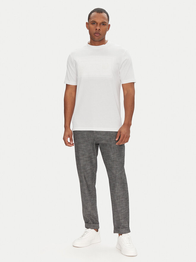 BOSS BOSS Camiseta 50538112 Blanco Regular Fit