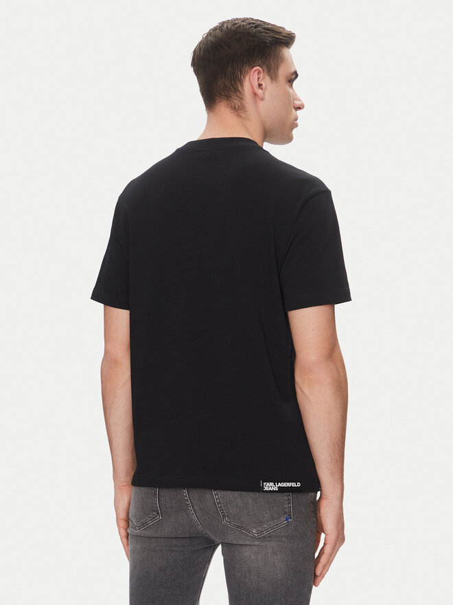 Karl Lagerfeld Jeans Karl Lagerfeld Jeans Camiseta A2M17036 Negro Regular Fit
