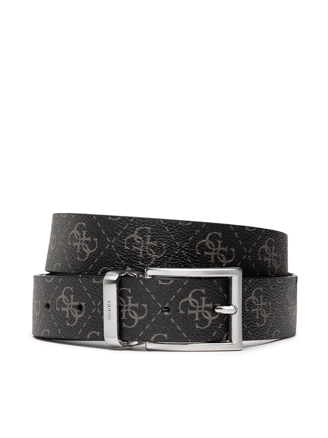 Guess Чоловічий ремінь Guess Vezzola Belts BM7541 LEA35 Чорний