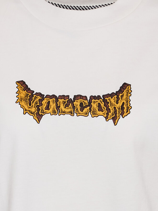 Volcom Volcom Marškinėliai Voltrip B3512312 Balta Regular Fit
