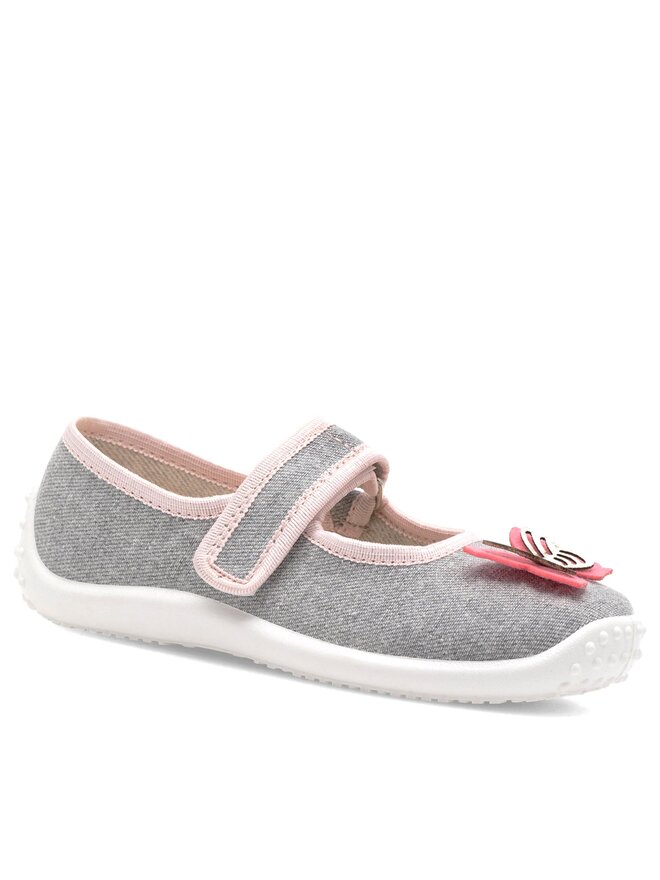 Nelli Blu Pantuflas Nelli Blu Balerinki motyl III Gris