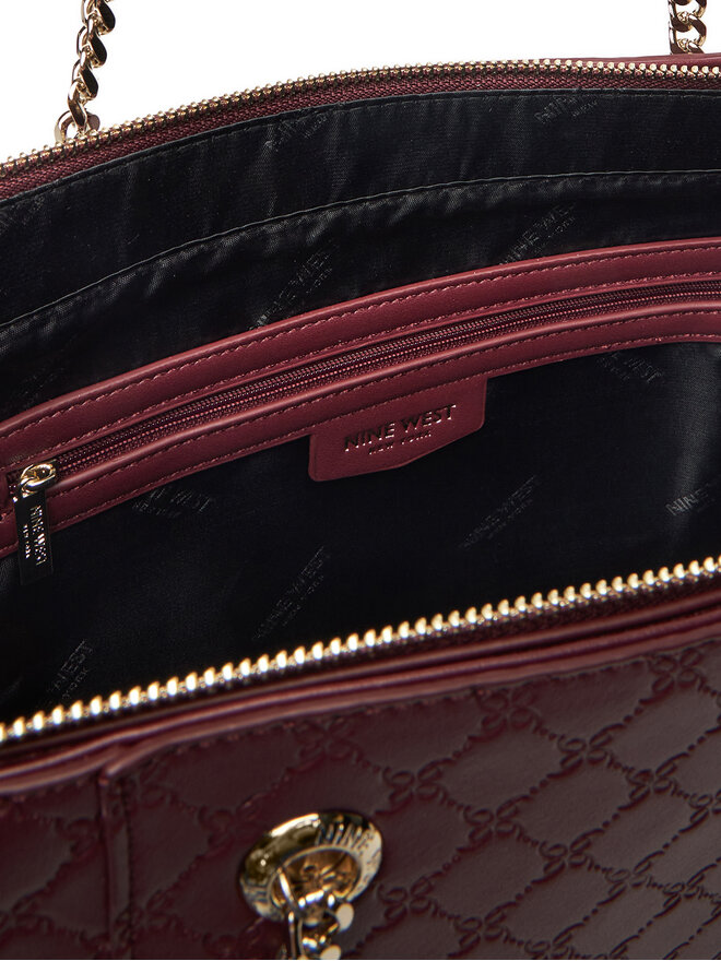 Nine West Handtasche Nine West CEO-NEBRASKA-LDA8208A Dunkelrot
