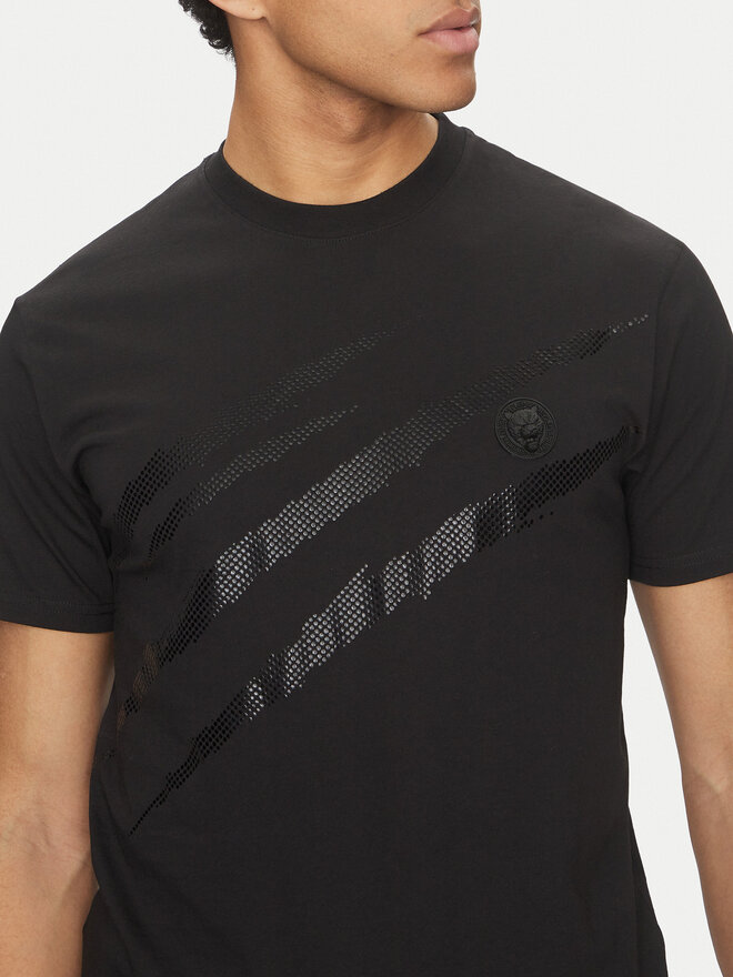 Plein Sport Plein Sport T-Shirt SAEC MTK8008 STE001N Μαύρο Regular Fit