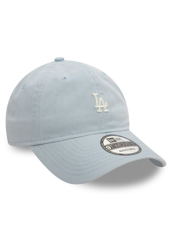 New Era Czapka z daszkiem New Era LA Dodgers Mini Washed 9TWENTY 60595421 Błękitny