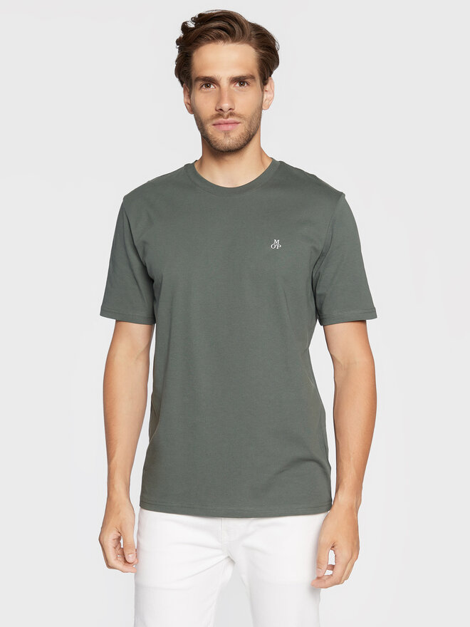 Marc O'Polo Marc O'Polo Футболка B21 2012 51054 Зелений Regular Fit