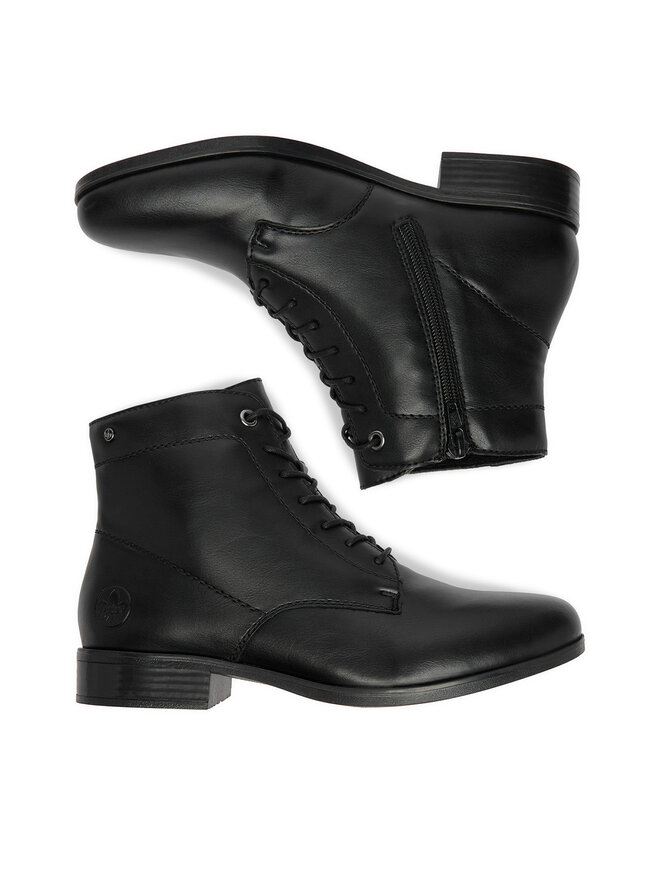 Rieker Schnürschuhe Rieker CEO-77030-00 Schwarz