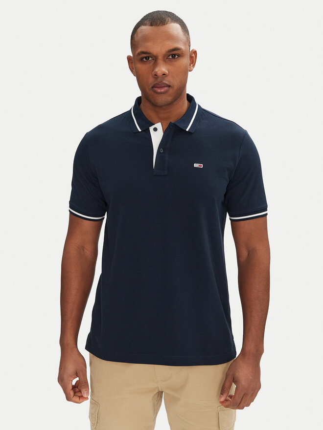 Tommy Jeans Tommy Jeans Pólóing DM0DM20745 Sötétkék Regular Fit