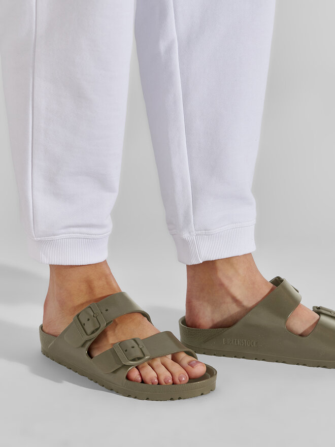 Pantoletten Birkenstock Arizona Eva 1019152 Grun eschuhe