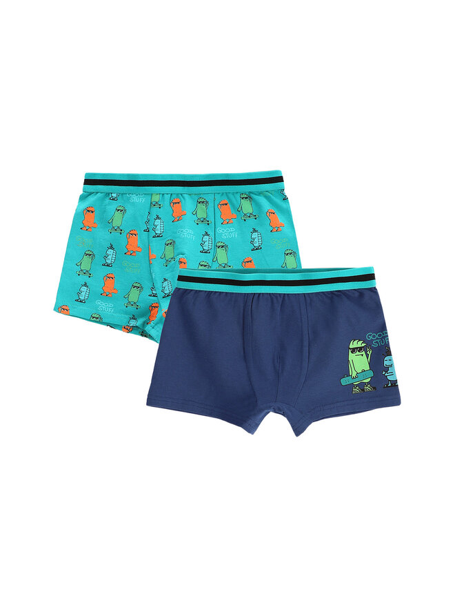 Coccodrillo Coccodrillo 2er-Set Boxershorts WC5409501PAN Bunt Regular Fit